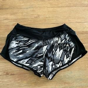 Nike Dri Fit Running Athletic Shorts Black Womens S Lined